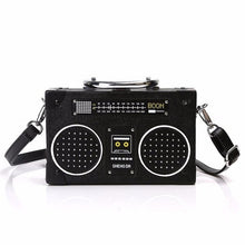 Load image into Gallery viewer, Personality Retro Radio Shape Bag