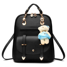 Load image into Gallery viewer, Leather School Bags For Teenagers Girls