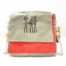 Load image into Gallery viewer, Canvas Handbag Dongba Character