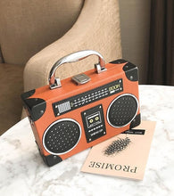 Load image into Gallery viewer, Personality Sequin Radio Style Crossbody Bag