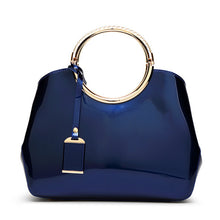 Load image into Gallery viewer, Bright Solid Patent Leather Women