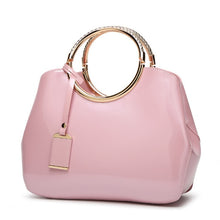 Load image into Gallery viewer, Bright Solid Patent Leather Women