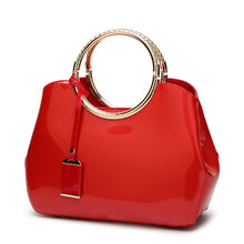 Load image into Gallery viewer, Bright Solid Patent Leather Women