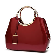 Load image into Gallery viewer, Bright Solid Patent Leather Women
