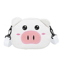 Load image into Gallery viewer, Pig Shape Canvas Zipper Bag